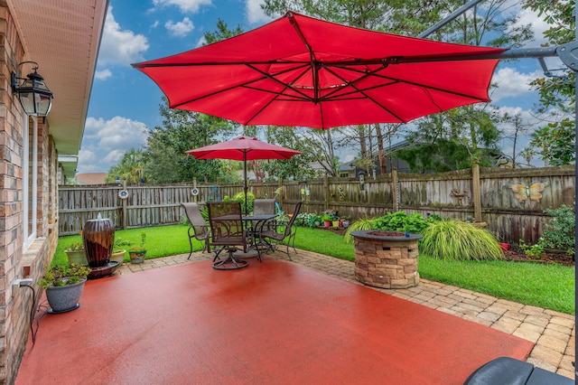 view of patio / terrace