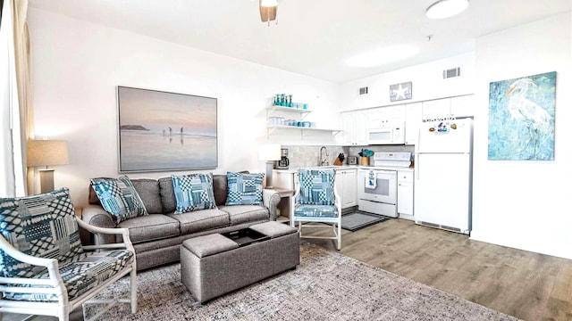 145 Spires Ln Unit 306, Santa Rosa Beach, FL 32459 - living area featuring light wood-style flooring