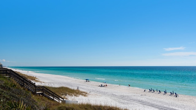 water view with a beach view