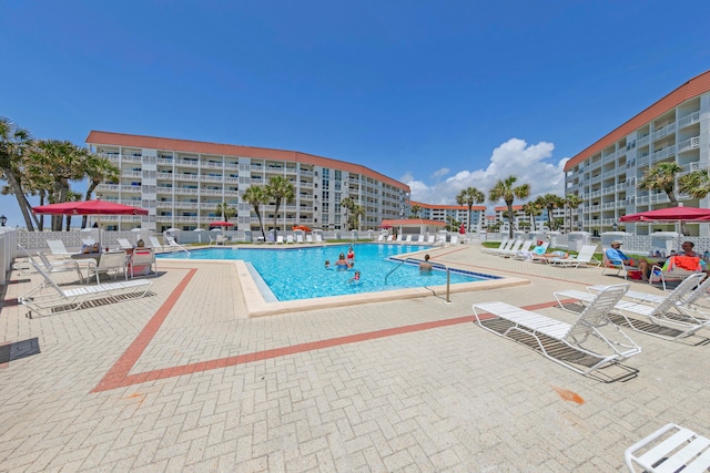 909 Santa Rosa Blvd Unit 211, Fort Walton Beach, FL 32548 - pool featuring a patio area