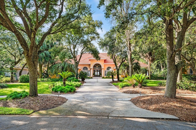 view of mediterranean / spanish-style house