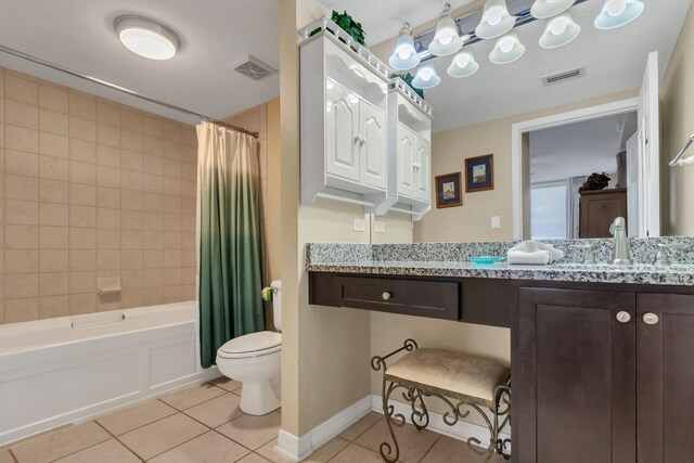 520 Santa Rosa Blvd Unit 301, Fort Walton Beach, FL 32548 - full bathroom with visible vents, toilet, and tile patterned flooring