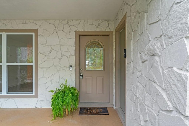 view of entrance to property