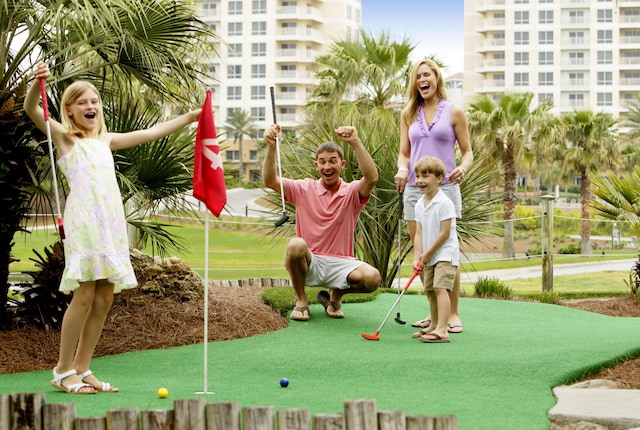 4776 Westwinds Dr Unit 4776, Miramar Beach, FL 32550 - view of home's community featuring a putting green