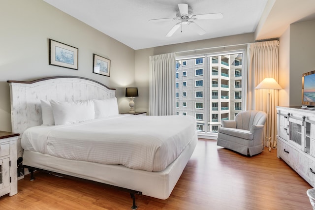 4776 Westwinds Dr Unit 4776, Miramar Beach, FL 32550 - bedroom with wood finished floors and ceiling fan