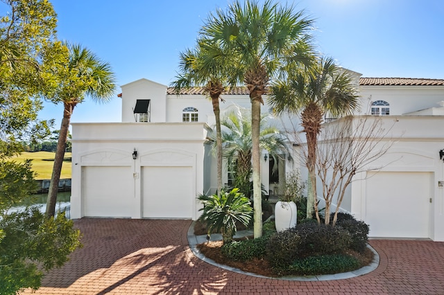 view of mediterranean / spanish house