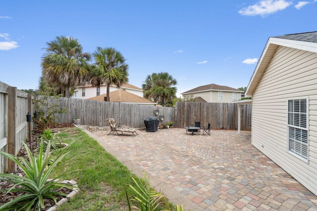 exterior space featuring a patio