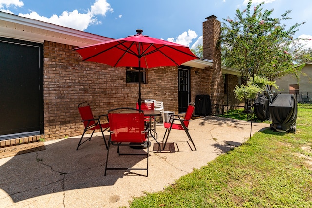 view of patio