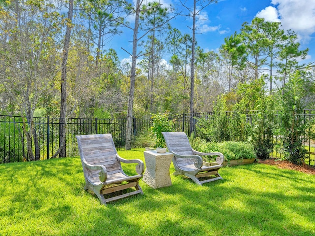 218 White Cottage Rd, Santa Rosa Beach, FL 32459 - view of yard featuring fence
