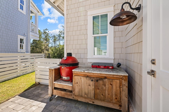218 White Cottage Rd, Santa Rosa Beach, FL 32459 - view of patio featuring fence