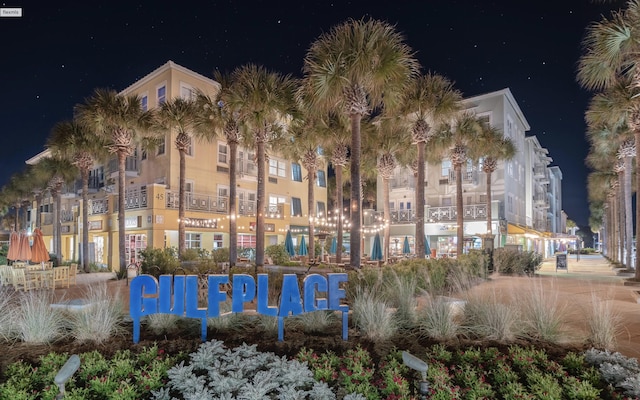 218 White Cottage Rd, Santa Rosa Beach, FL 32459 - view of property at night