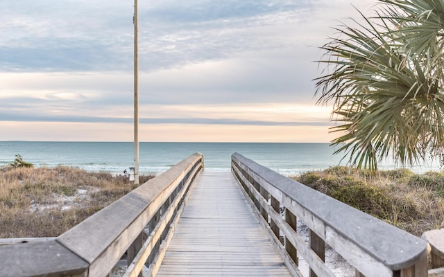 218 White Cottage Rd, Santa Rosa Beach, FL 32459 - view of home's community with a water view and a beach view