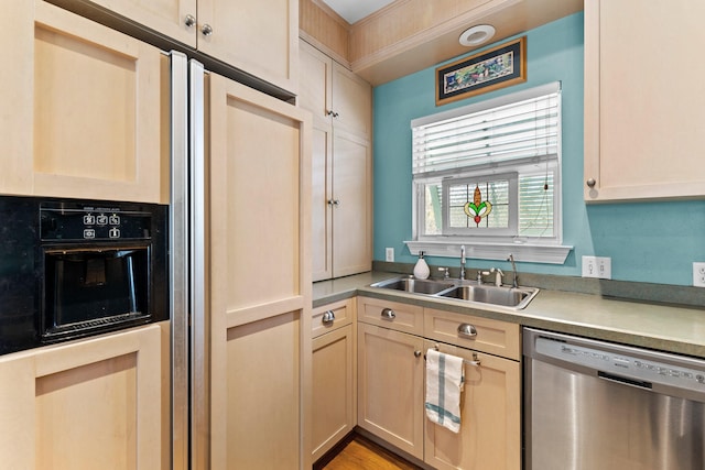 kitchen with dishwasher and sink