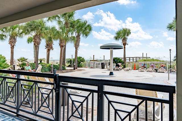 1150 Santa Rosa Blvd Unit 110, Fort Walton Beach, FL 32548 - exterior space with a balcony