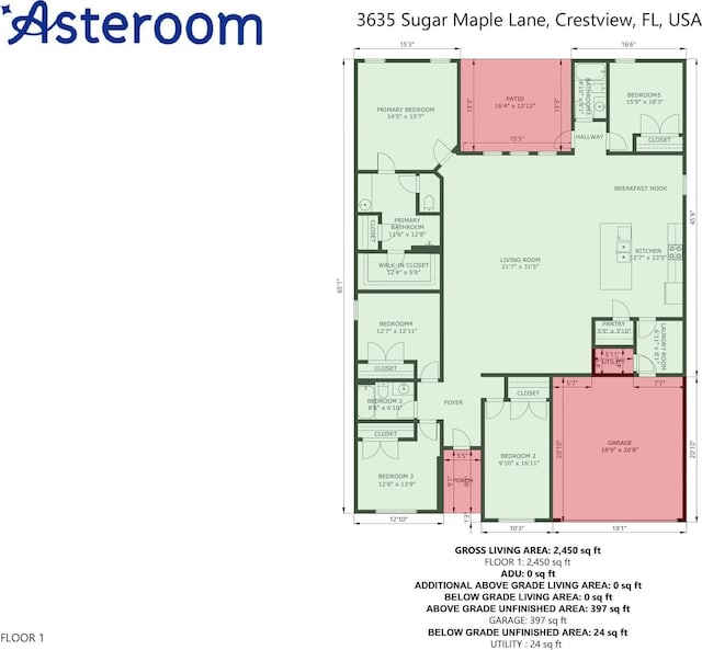 view of layout