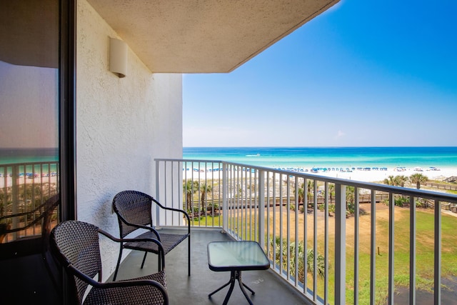 114 Main Sail Dr Unit 137, Miramar Beach, FL 32550 - balcony featuring view of water and beach
