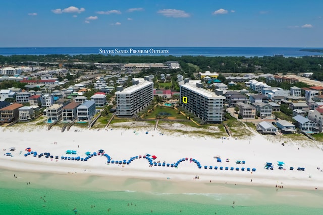 114 Main Sail Dr Unit 137, Miramar Beach, FL 32550 - bird's eye view of waterfront with a beach