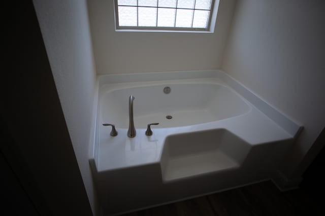 bathroom featuring a bathtub