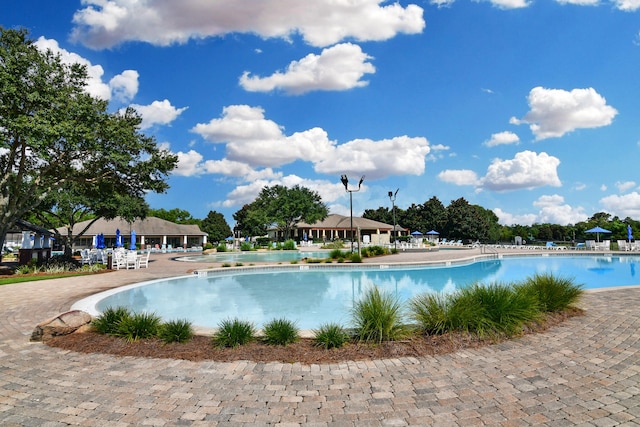 view of pool