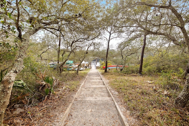 view of road