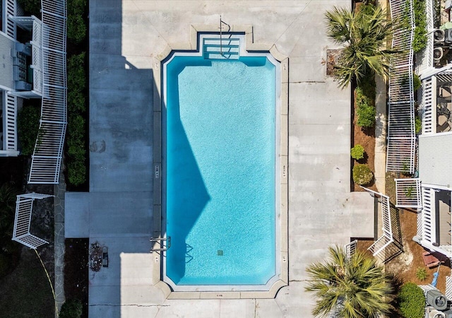 view of pool