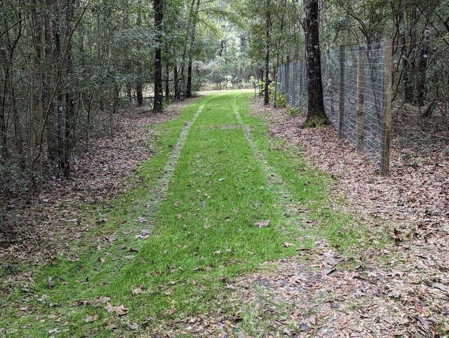 view of road