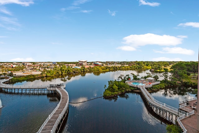 property view of water