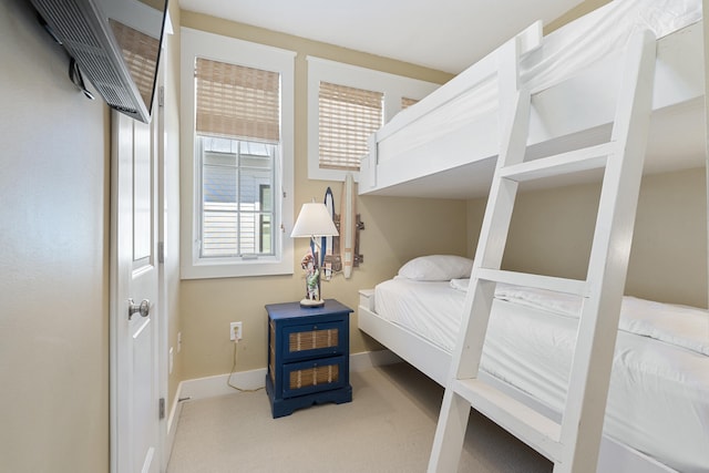 bedroom featuring carpet floors