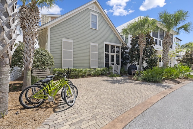 view of rear view of house