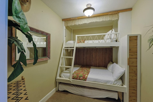 bedroom featuring carpet flooring