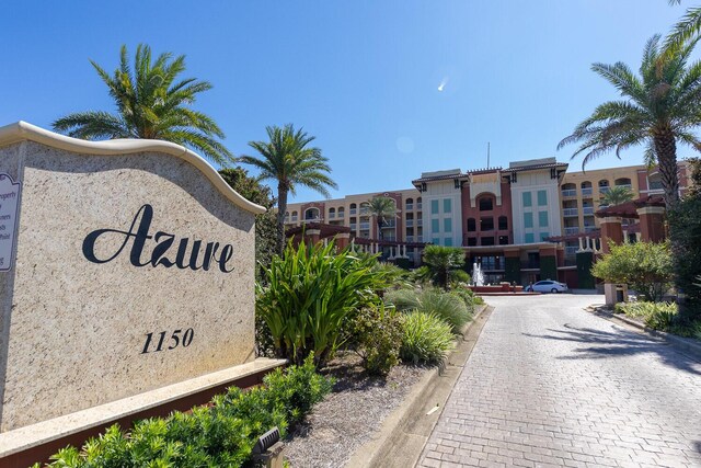 1150 Santa Rosa Blvd Unit 117, Fort Walton Beach, FL 32548 - view of community sign