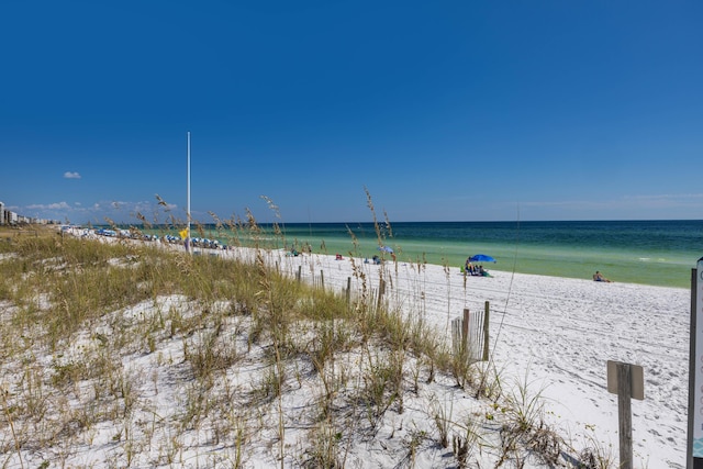 770 Sundial Ct Unit 211, Fort Walton Beach, FL 32548 - water view featuring a view of the beach