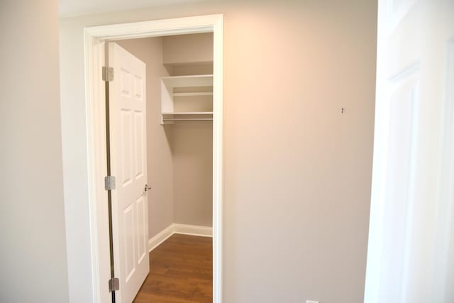 view of closet