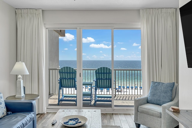 1111 Santa Rosa Blvd Unit 604, Fort Walton Beach, FL 32548 - living room with wood finished floors