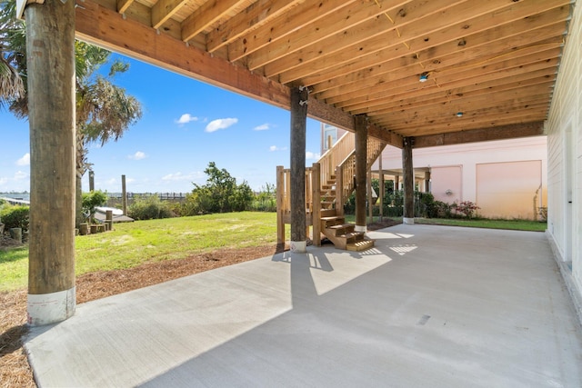 view of patio