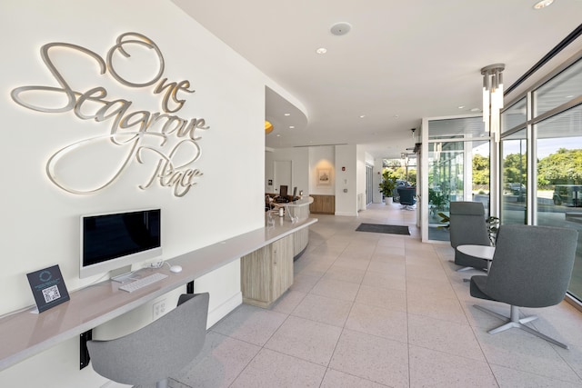 view of building lobby