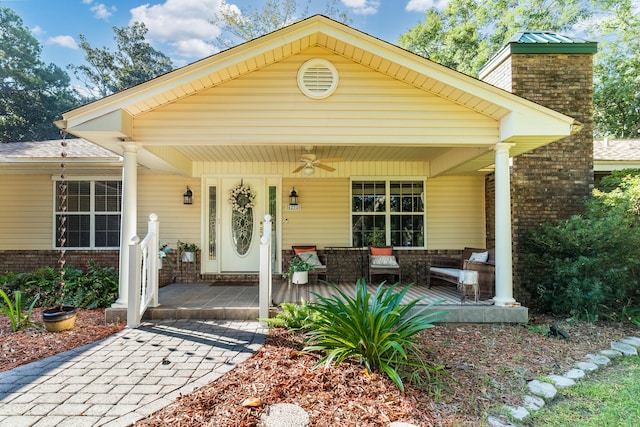 view of front of home featuring a porch