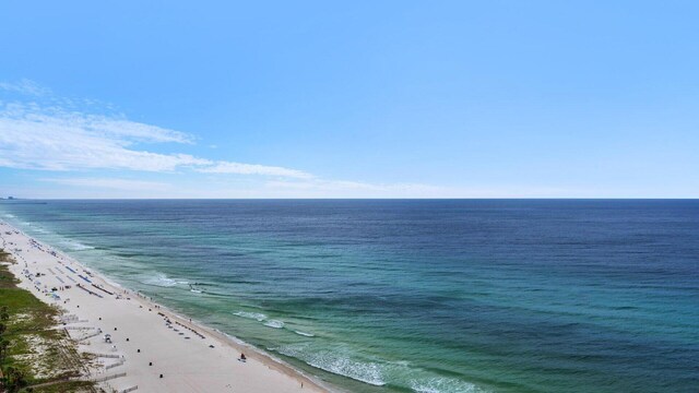 water view with a beach view