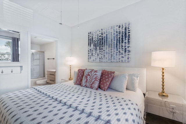 bedroom featuring ensuite bathroom