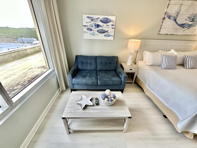 5002 S Sandestin Blvd # 6322, Miramar Beach, FL 32550 - bedroom with light wood finished floors