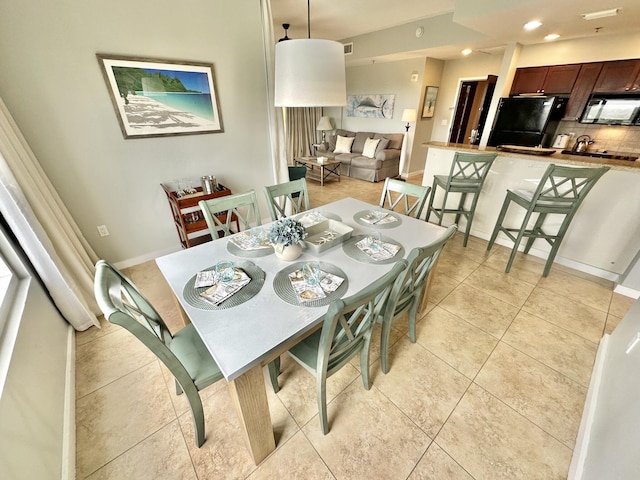 5002 S Sandestin Blvd # 6322, Miramar Beach, FL 32550 - dining room with light tile patterned floors and recessed lighting