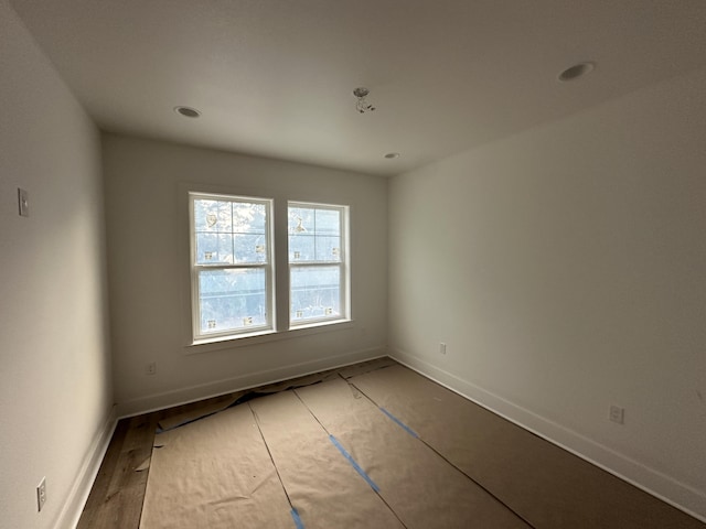 view of empty room