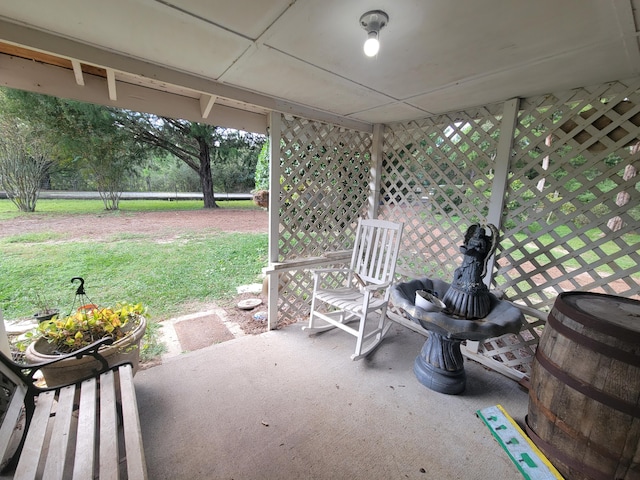 view of patio / terrace