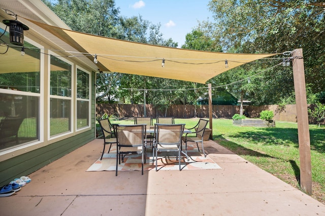 view of patio