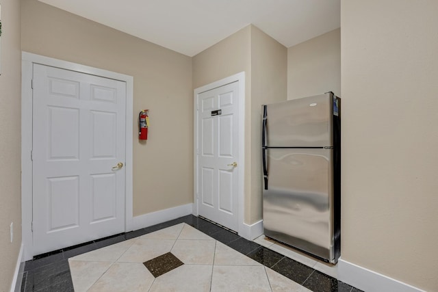 bathroom featuring tile patterned floors