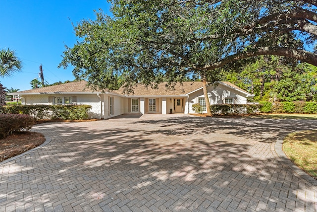 view of ranch-style house