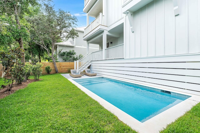 394 Grande Pointe Cir, Inlet Beach, FL 32461 - view of pool with stairway