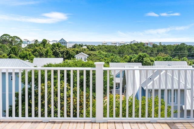 394 Grande Pointe Cir, Inlet Beach, FL 32461 - view of wooden deck