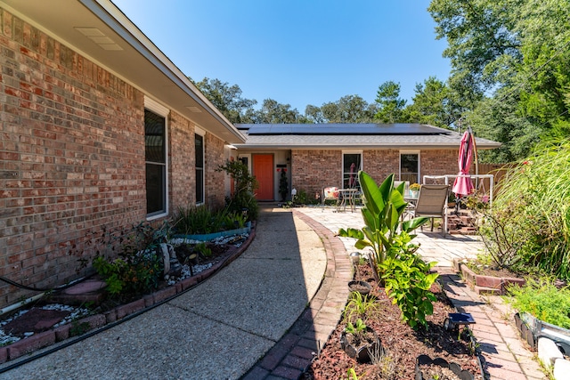 exterior space with a patio