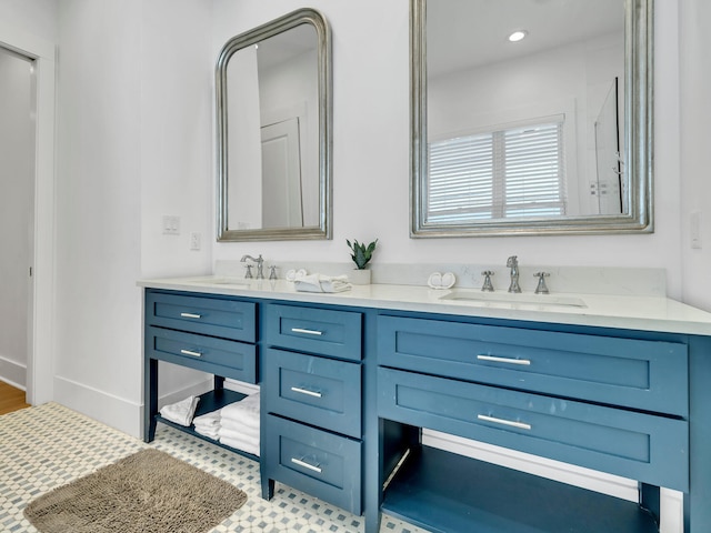 147 Silver Laurel Way, Santa Rosa Beach, FL 32459 - full bathroom featuring double vanity and a sink